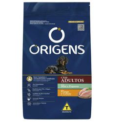 RACAO CAO ORIGENS 10KG AD MINI FRANGO E CEREAIS - LABORAVES