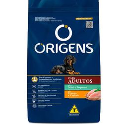 RACAO CAO ORIGENS 15KG AD R PEQ FRA/CER - LABORAVES