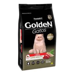 RACAO GATO GOLD ADULT CARNE 10 KG - LABORAVES