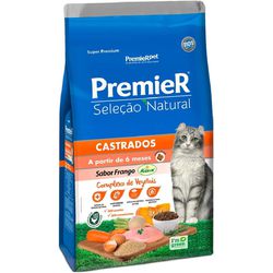 RACAO GATO PREMIER SEL NAT AD CAST 1,5KG - LABORAVES