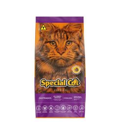 RACAO GATO SPECIAL CAT 10 KG CASTRADO - LABORAVES