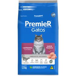 RACAO GATO PREMIER AD 1.5KG FGO AMB INT CAST 7 A 1... - LABORAVES