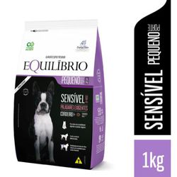 RACAO CAO EQUILIBRIO 1KG SENSIVEIS AD RP CORDEIRO - LABORAVES