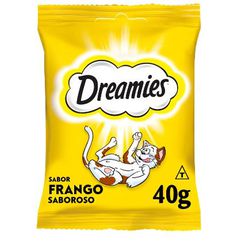 PETISCO GATO WHISKAS DREAMIES FRANGO 40G - LABORAVES