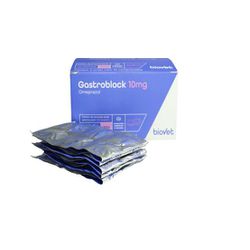 GASTROBLOCK 10MG 10CP (OMEPRAZOL) BIOVET (CARTELA - LABORAVES