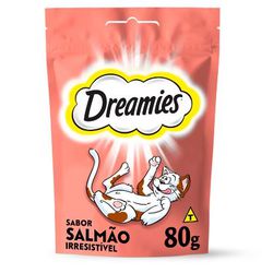 PETISCO GATO DREAMIES SALMAO 80G - LABORAVES