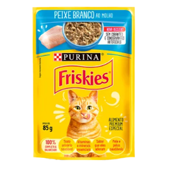 CARNE GATO FRISKIES PEIXE 85 G - LABORAVES