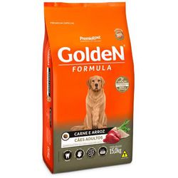 RACAO CAO GOLDEN 15KG ADULTO CARNE - LABORAVES