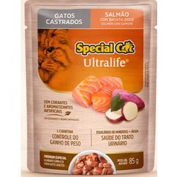 CARNE GATO SPECIAL CAT AD CAST SALMAO 85G - LABORAVES