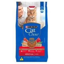 RACAO GATO CAT CHOW 1KG AD CARNE - LABORAVES