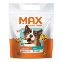 BIFINHO CAO MAX SNACK PALITINHO CARNE 500G - LABORAVES