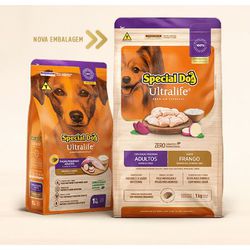 RACAO CAO SPECIAL DOG 1 KG AD ULTRALIFE RP FRANGO/... - LABORAVES