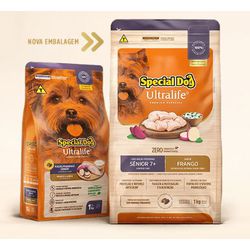 RACAO CAO SPECIAL DOG 15KG AD RP SENIOR ULTRALIFE - LABORAVES