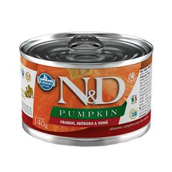 CARNE CAO N&D WET PUMPKIN FRANGO 140G - LABORAVES