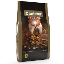 RACAO CAO CANISTER 10KG GALETO R PEQ - LABORAVES