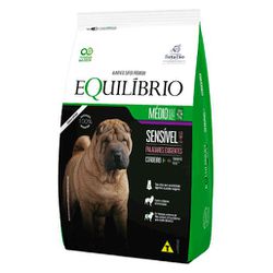 RACAO CAO EQUILIBRIO 12KG AD SENSIVEIS CORDEIRO - LABORAVES