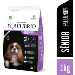 RACAO CAO EQUILIBRIO 1KG AD RP SENIOR FRANGO - LABORAVES