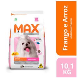 RACAO CAO MAX 10KG AD RP FRANGO E ARROZ - LABORAVES