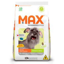 RACAO CAO MAX 10KG AD SENIOR RP FRANGO E ARROZ - LABORAVES