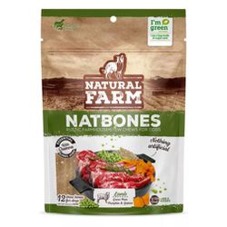 BIFINHO CAO NATBONES 340G CARNEIRO NATURAL FARM - LABORAVES