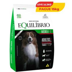 RACAO CAO EQUILIBRIO 15KG AD MED FRANGO - LABORAVES