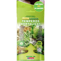 FERTILIZANTE TEMPERO E HORTALICAS 100GR ZIP LOCK I... - LABORAVES