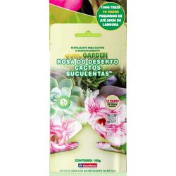 FERTILIZANTE ROSA DESERTO CACTOS E SUCULENTAS 100G... - LABORAVES