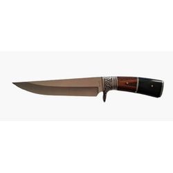 FACA INOX CB MADEIRA C DETALHES E BAINHA 1242 - LABORAVES
