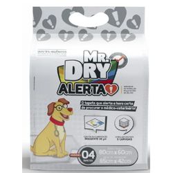 TAPETE CAO HIGIENICO MR DRYALERTA 80X60 C/4 - LABORAVES