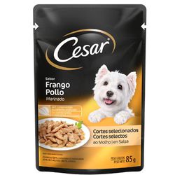 CARNE CAO CESAR 85G FILET FRANGO AD - LABORAVES