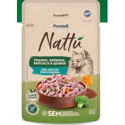 CARNE CAO PREMIER 85G FILHOTE NATTU FGO/AB - LABORAVES