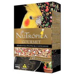 ALIM.PASSARO NUTROPICA CALOPSITA 900G GOURMET - LABORAVES