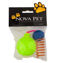 BRINQ GATO KIT EXPLOSAO C/3 NOVA PET - LABORAVES