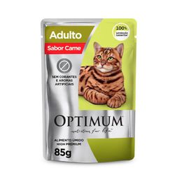 CARNE GATO OPTIMUM 85G CARNE AD - LABORAVES