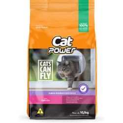 RACAO GATO CAT POWER AD SALMÃO 10 KG CAST - LABORAVES