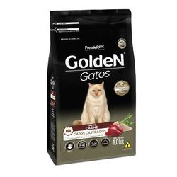 RACAO GATO GOLD ADULT CAST CARNE 1 KG - LABORAVES