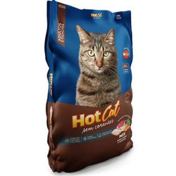 RACAO GATO HOT CAT 1KG MIX AD - LABORAVES