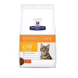 RACAO GATO HILLS 1,8 KG DIET C/D URINARY MULTICARE - LABORAVES