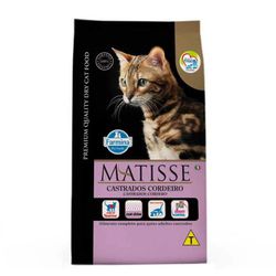 RACAO GATO MATISSE 2 KG CORDEIRO CASTRADO - LABORAVES