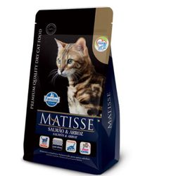 RACAO GATO MATISSE 7,5 KG SALMAO - LABORAVES