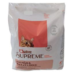 RACAO GATO QUATREE 1KG AD SALMAO CAST SUPREME - LABORAVES