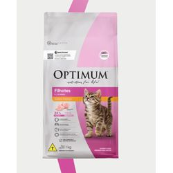 RACAO GATO OPTIMUM DRY FRANGO 3 KG FILHOTE - LABORAVES