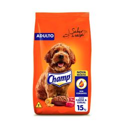RACAO CAO CHAMP 15KG ADULTO - LABORAVES