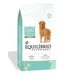 RACAO CAO EQUILIBRIO VET OBESITY/DIAB 2 KG - LABORAVES