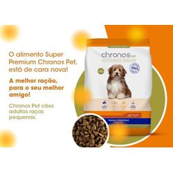 RACAO CAO CHRONOS ADULTO R PEQ 3 KG - LABORAVES