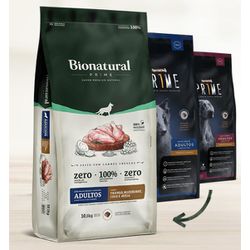 RACAO CAO AD BIONATURAL 2,5KG R M/G FGO - LABORAVES