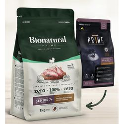 RACAO CAO AD BIONATURAL 10,1KG RP SENIOR 7+ FRANGO - LABORAVES