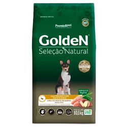 RACAO CAO GOLDEN 10KG AD SEL NAT PEQ PORTE FGO/BAT... - LABORAVES