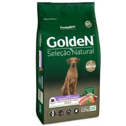 RACAO CAO GOLDEN 12KG AD SEL NAT SENIOR - LABORAVES