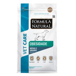 RACAO CAO FORMULA NATURAL VET OBES MED/GR 10,1KG - LABORAVES